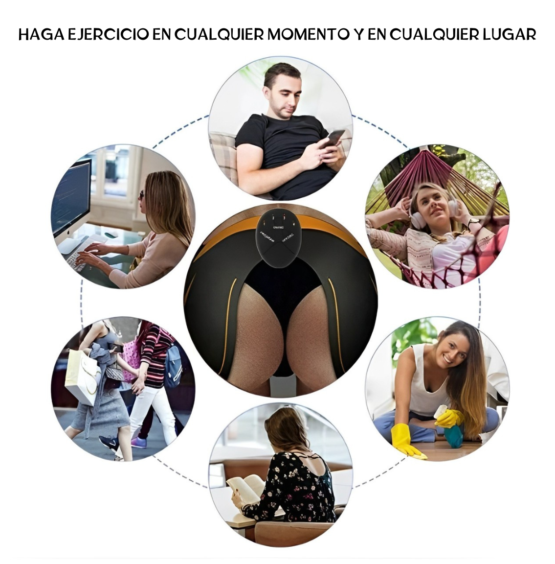 Levantador de Gluteos con Microcorriente™ | + una Mascarilla Facial Colágeno