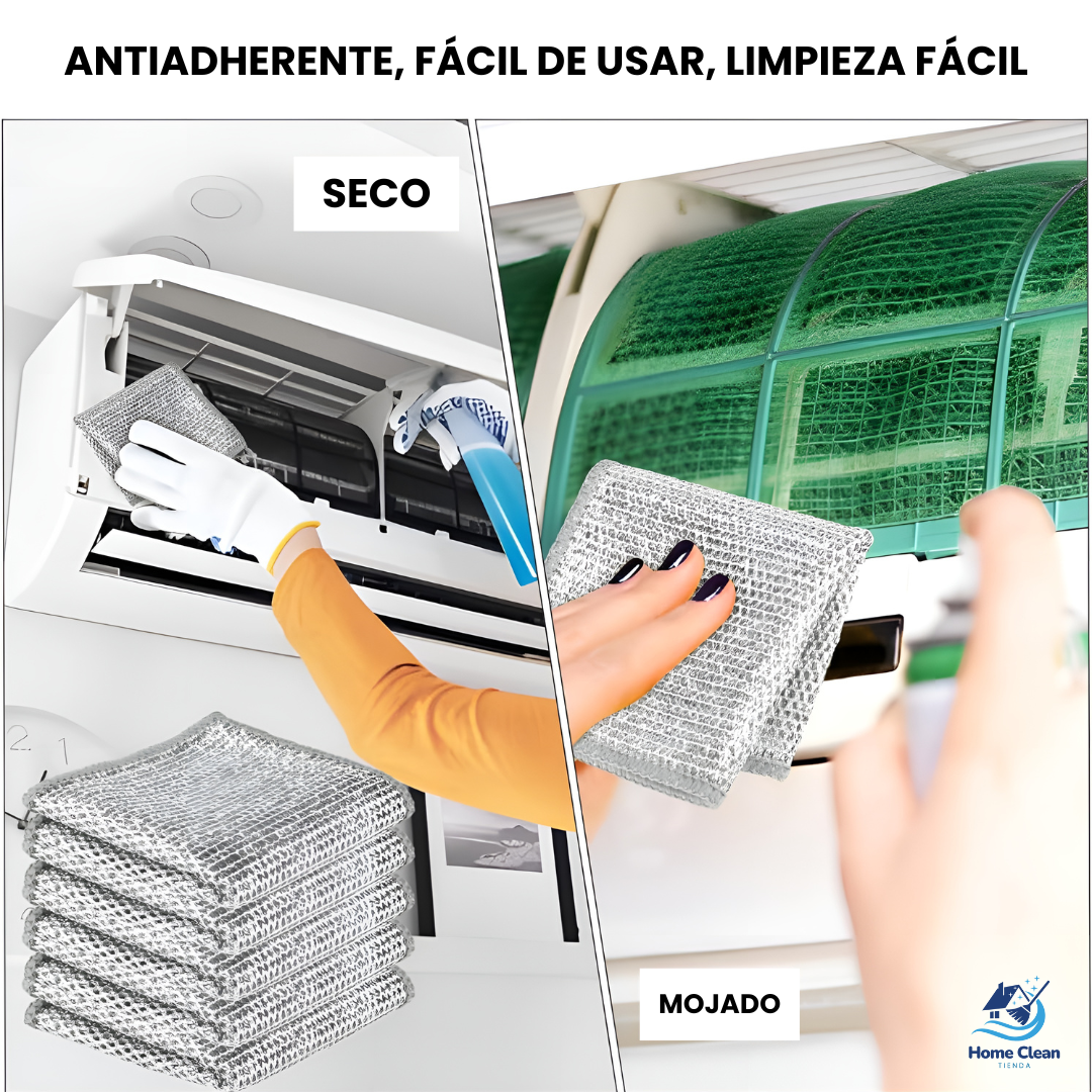 Paños de Limpieza HomeClean® Pack 6 + 6 Gratis Oferta Cyber