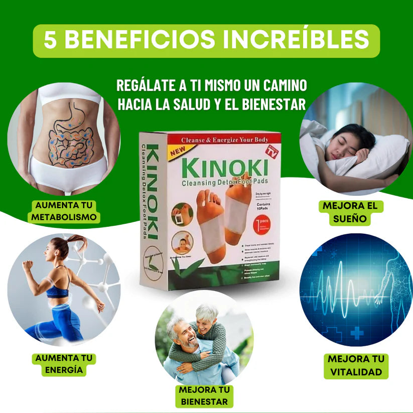 PARCHES KINOKI PROMOCIÓN 3X1 ( 30 Parches )