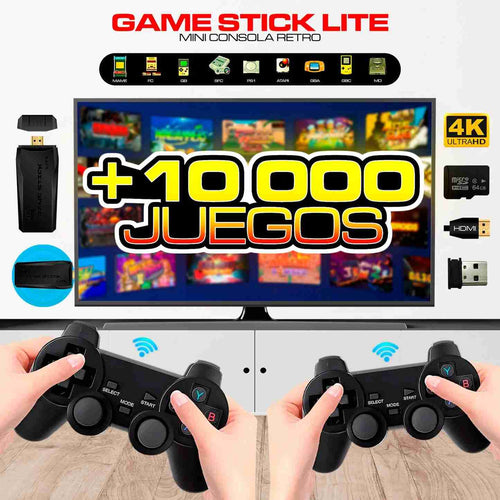 😮CONSOLA VIDEOJUEGOS HD 4K - 10.000 JUEGOS EN 1 🎮🎮
