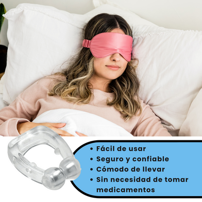 Clip Nasal Anti-Ronquido™ + Protector Bucal ANTI RONQUIDO