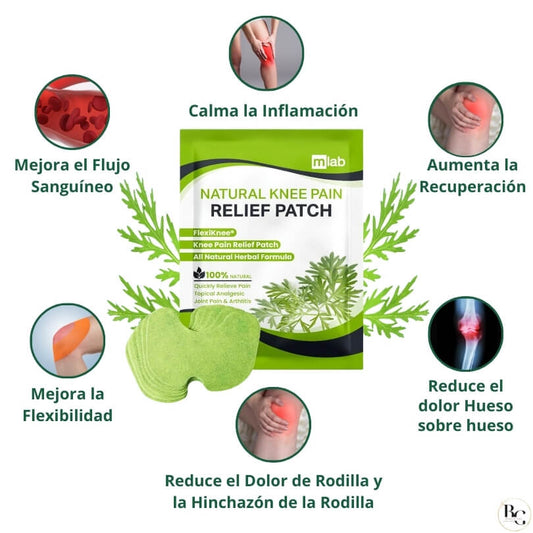 Parches Para El Dolor De Rodilla | Pack 24 Parches