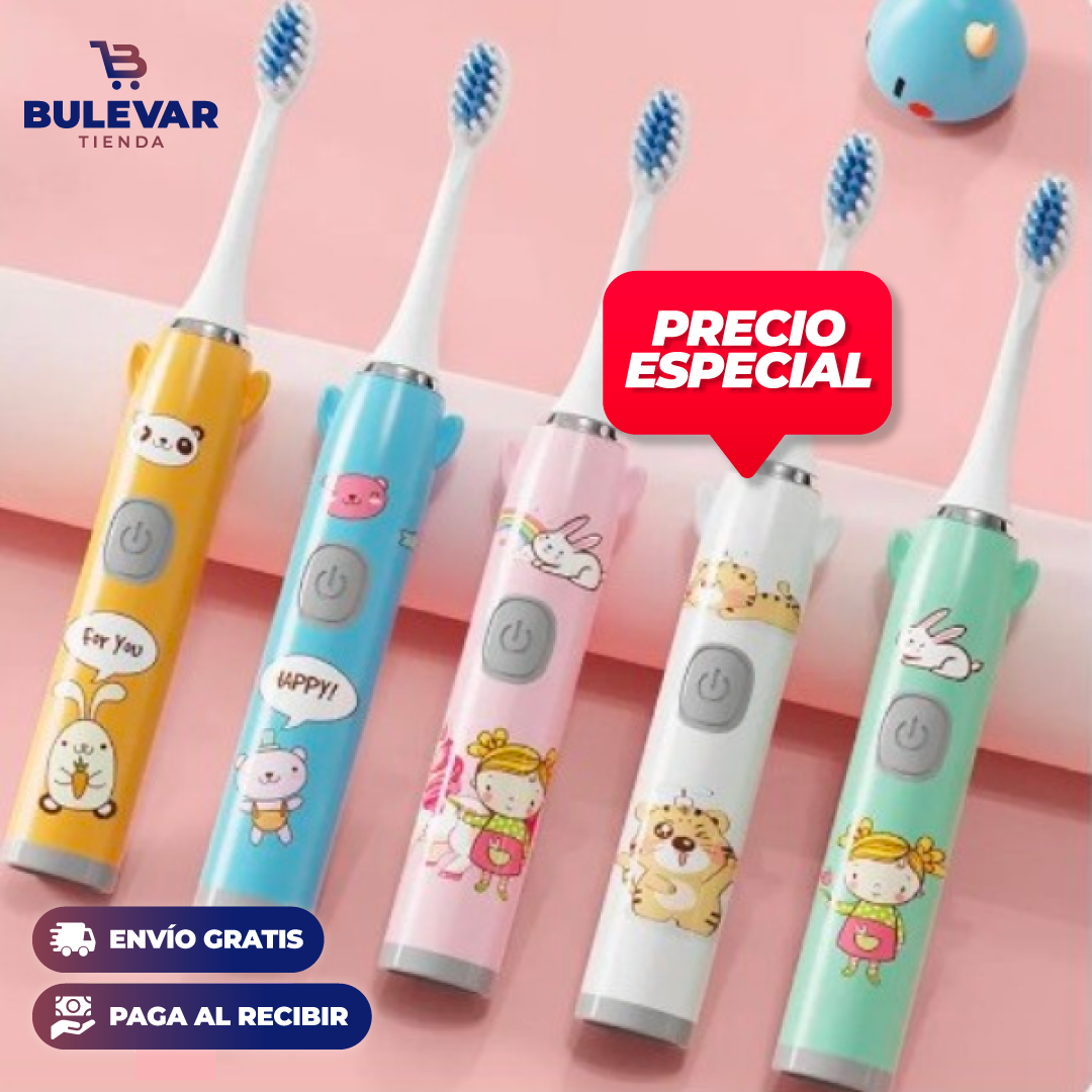 CEPILLO DE DIENTES ELÉCTRICO PARA NIÑOS OFERTA 2 x 19.990✅