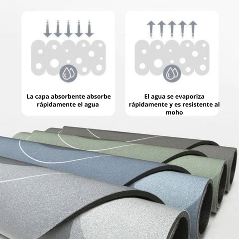 Alfombra de ducha súper absorbente Promoción 2X1 ✅