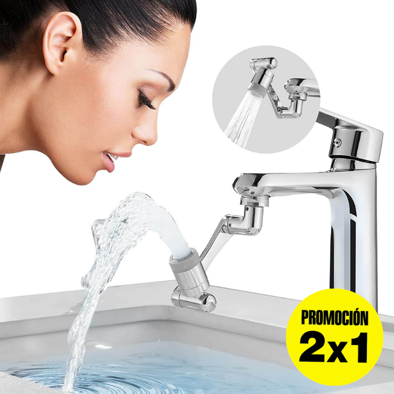 Grifo Giratorio Universal 1080º DUOTAP- Oferta 2x1