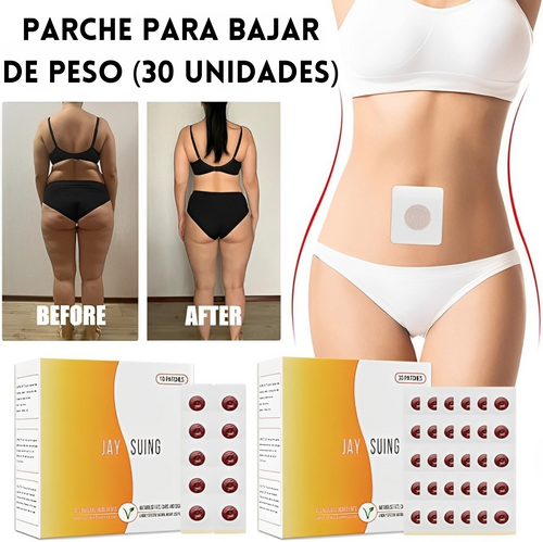 SLIM PATCH ( PARCHE REDUCTOR 30 UNIDADES)