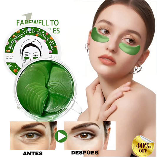 Parches Para los ojos - Aloe Vera , Acido Hialuronico 60 Laminas🍀