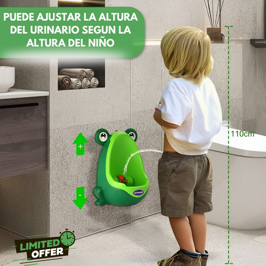 Entrenador Urinal en Forma de Rana🐸