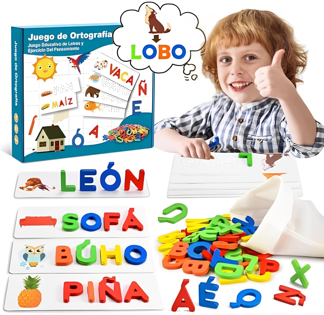 JUEGO DE PALABRAS DIDACTICO MONTESSORI™