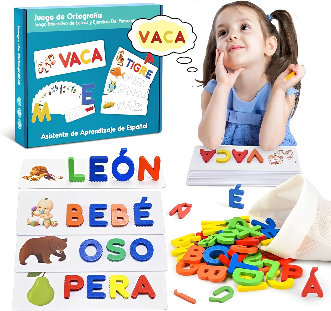 JUEGO DE PALABRAS DIDACTICO MONTESSORI™